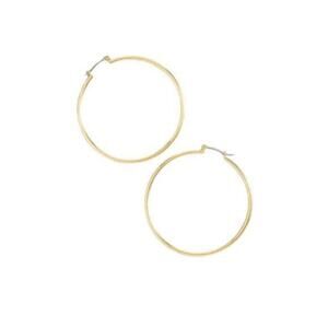 J.Crew Antique-gold hoop earrings G3478